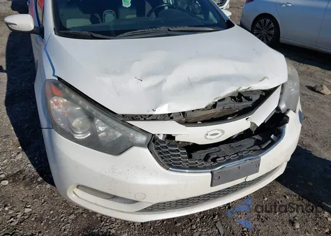 2016 Kia Forte Ex from USA, damaged, VIN KNAFX4A80G5481458